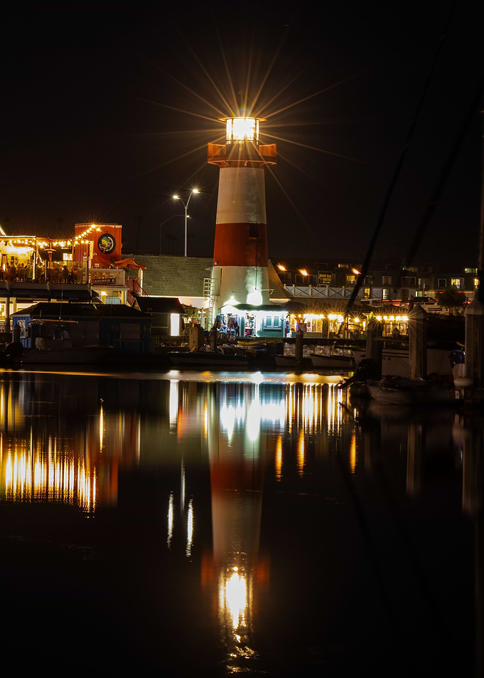 Night lighthouse