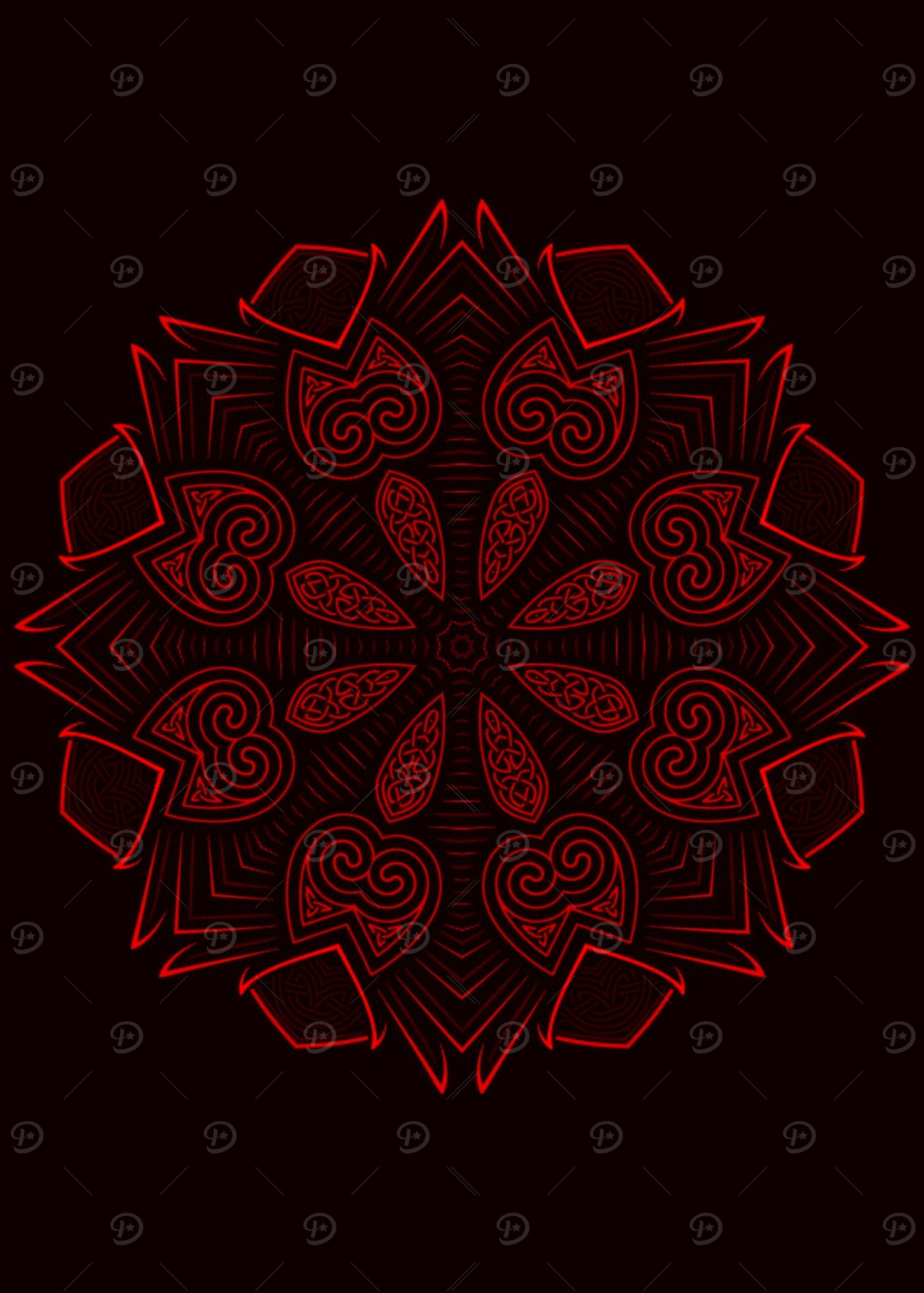 Majestic Tribal Pattern