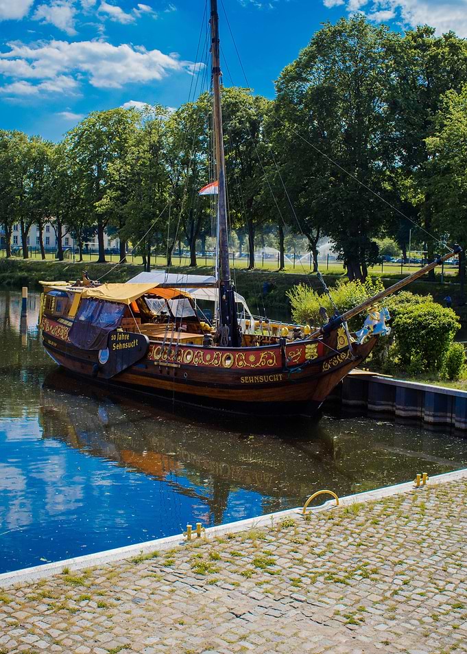 the boat