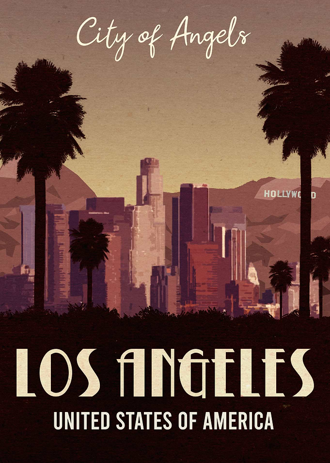 Los Angeles Vintage Poser