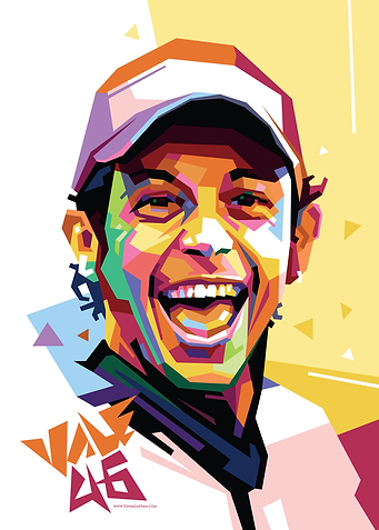Valentino Rossi Laughing