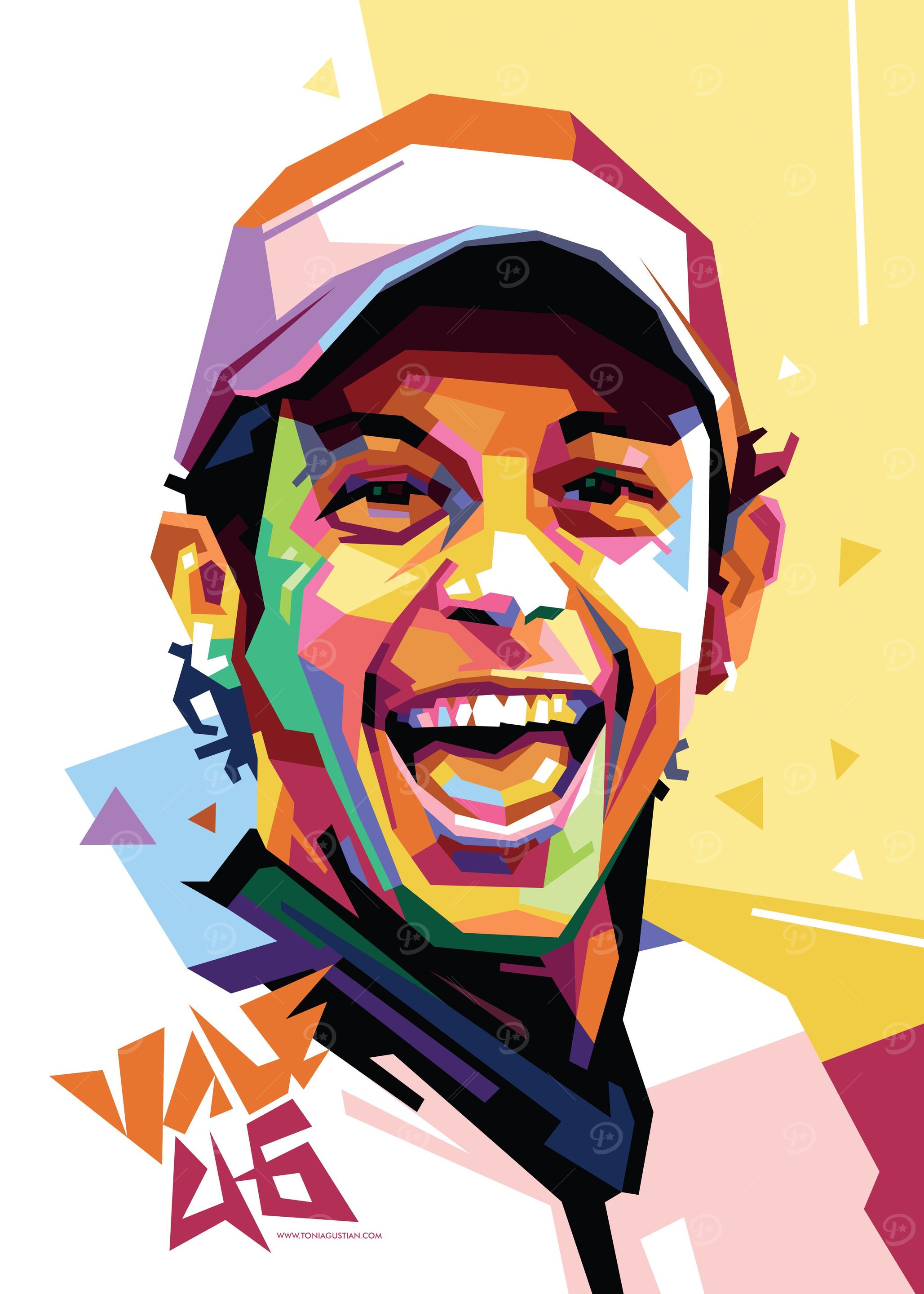 Valentino Rossi Laughing