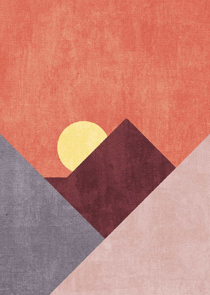 Mountains Sunset
