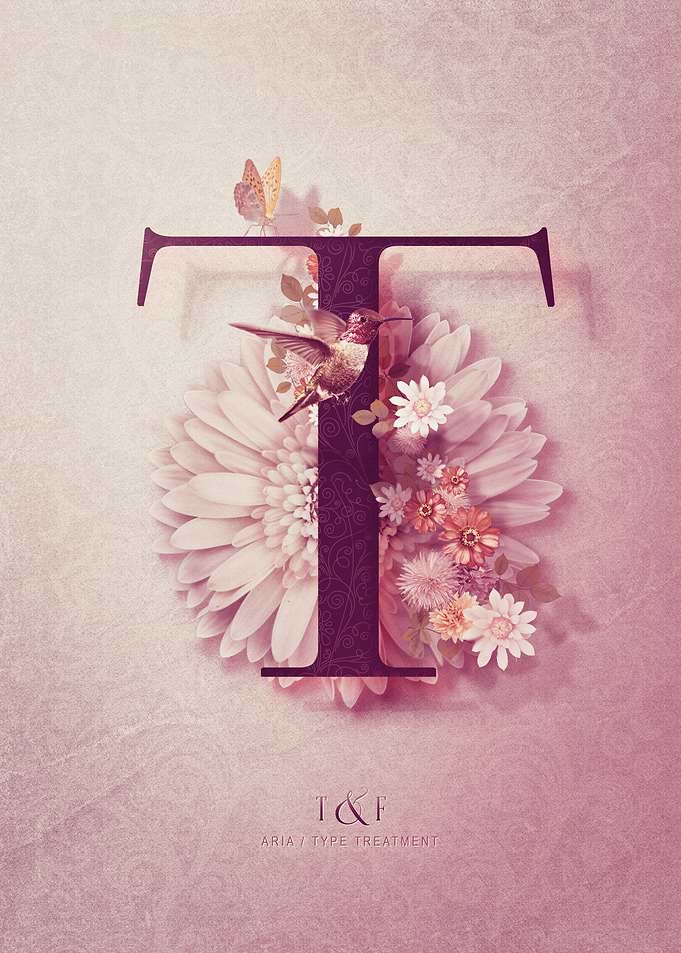 Aria Alphabet Letter T