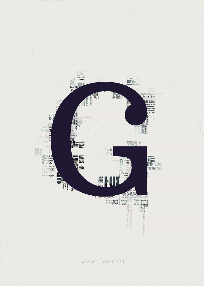 Imprint Letter G