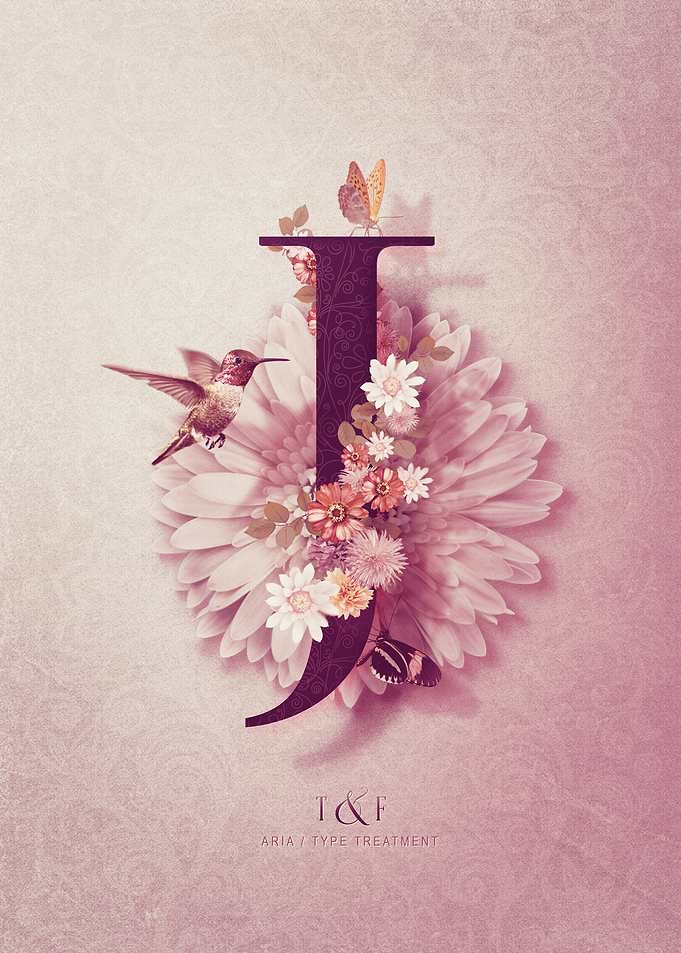 Aria Alphabet Letter J