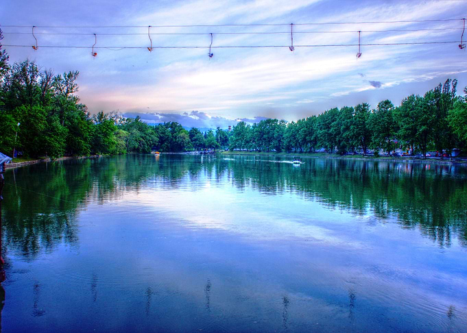 Lake in the park