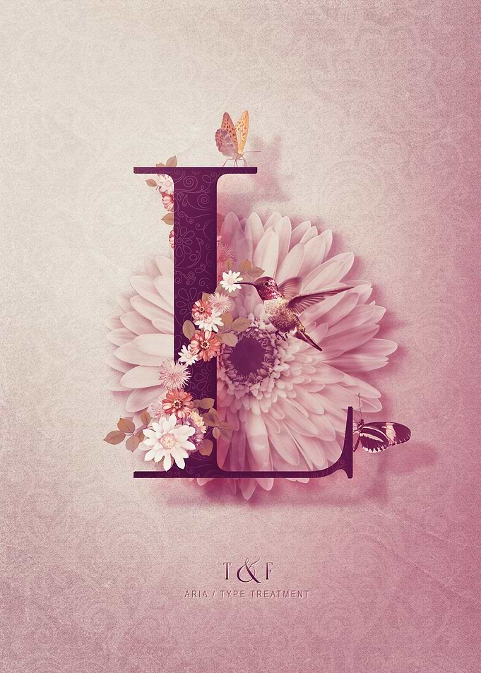 Aria Alphabet Letter L