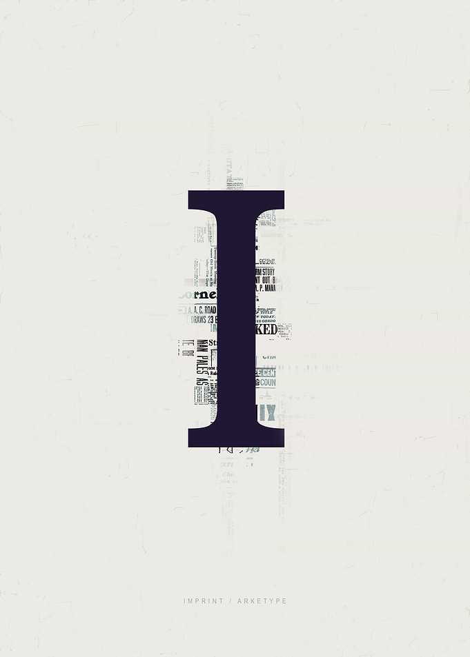 Imprint Letter I