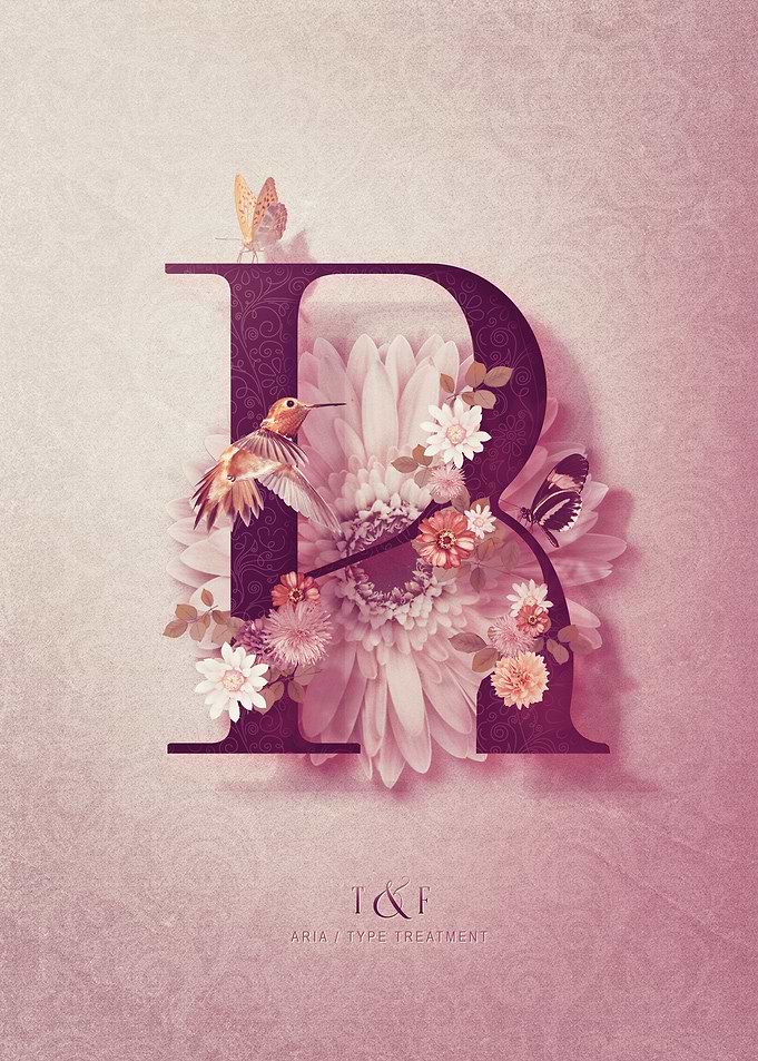 Aria Alphabet Letter R