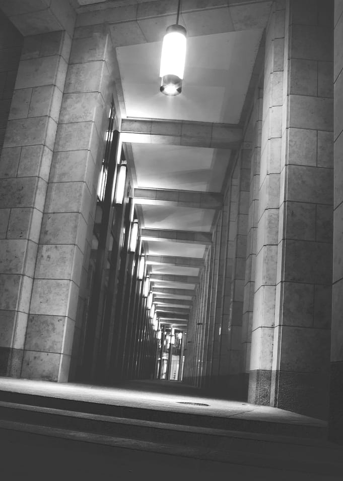 empty corridor