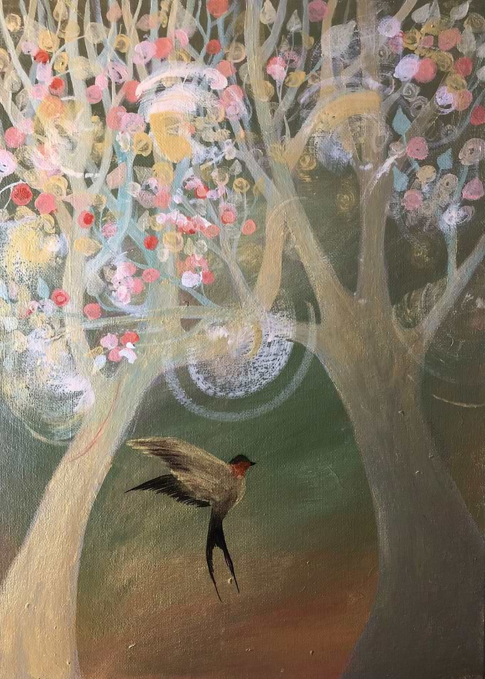 Golden swallow