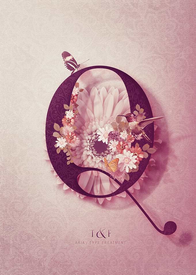 Aria Alphabet Letter Q