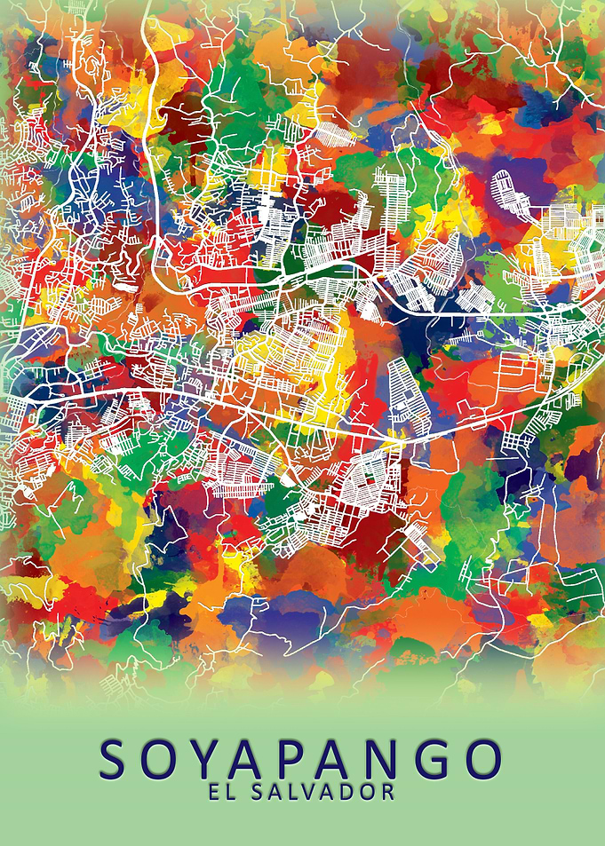 Soyapango El Salvador Map