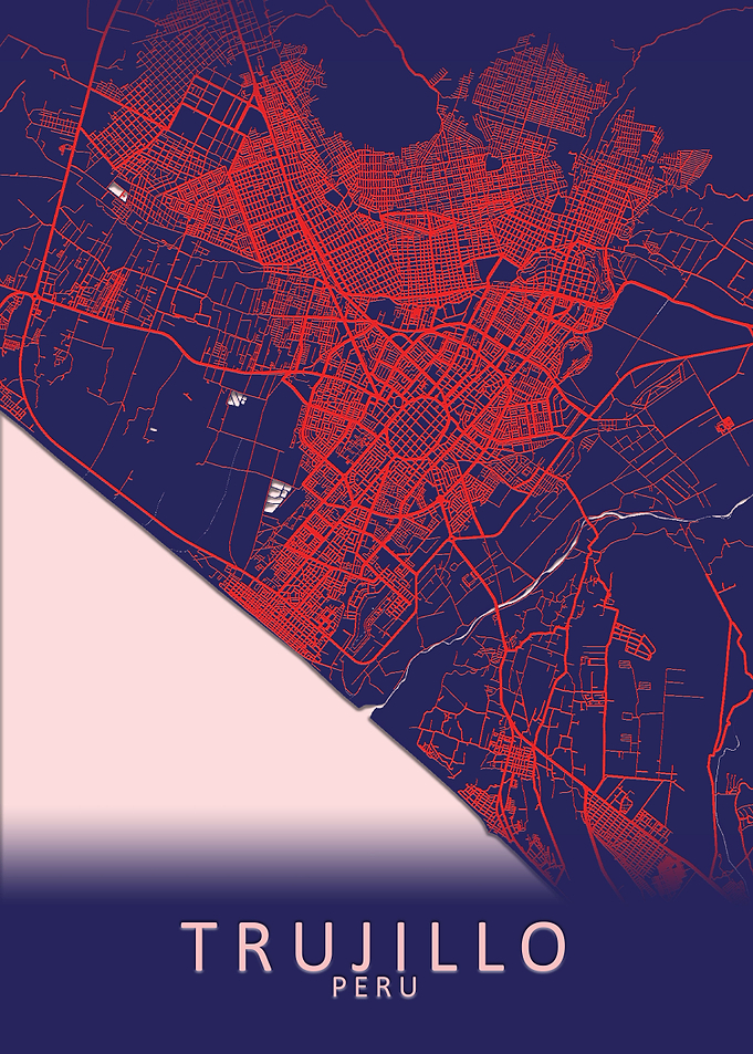 Trujillo Peru City Map
