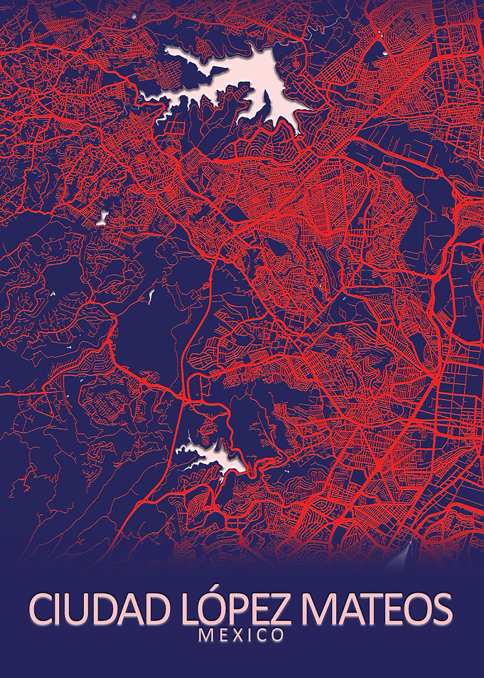 Ciudad Lopez Mateos Map