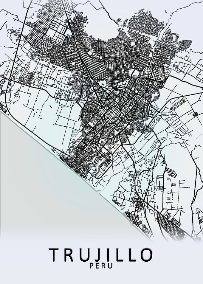 Trujillo Peru City Map