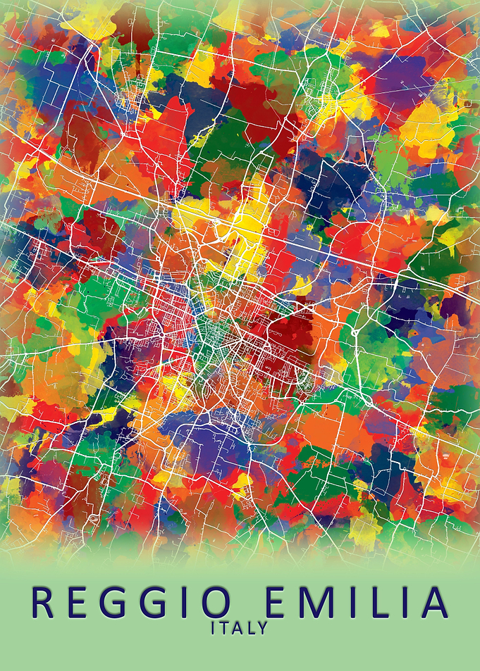 Reggio Emilia Italy Map