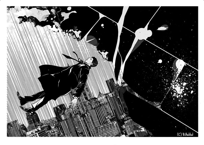 Falling down
