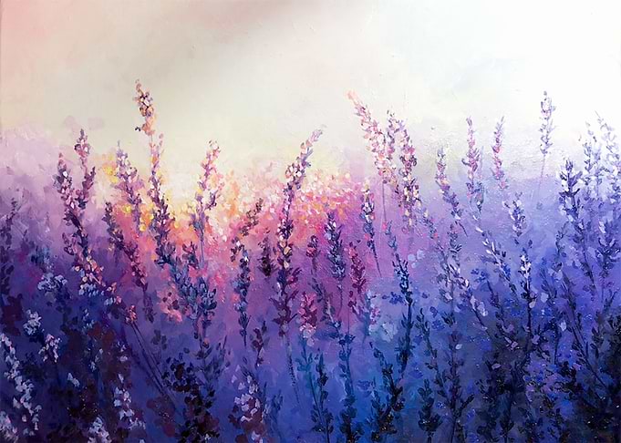 Lavander Sunset