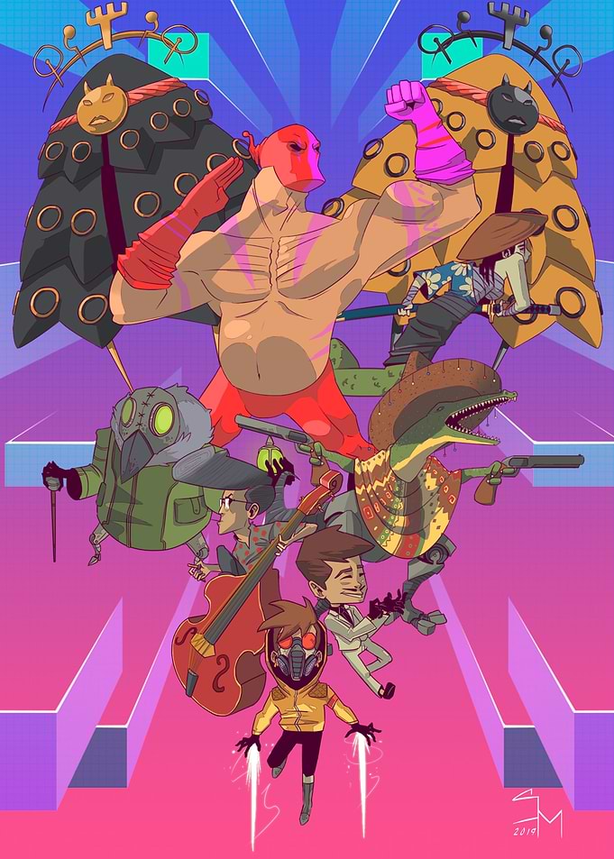 Superhero team