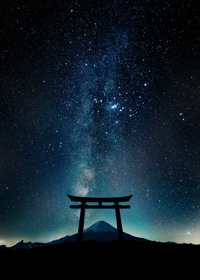 Night Torii Gate
