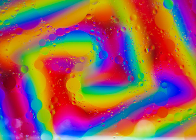 abstract oil