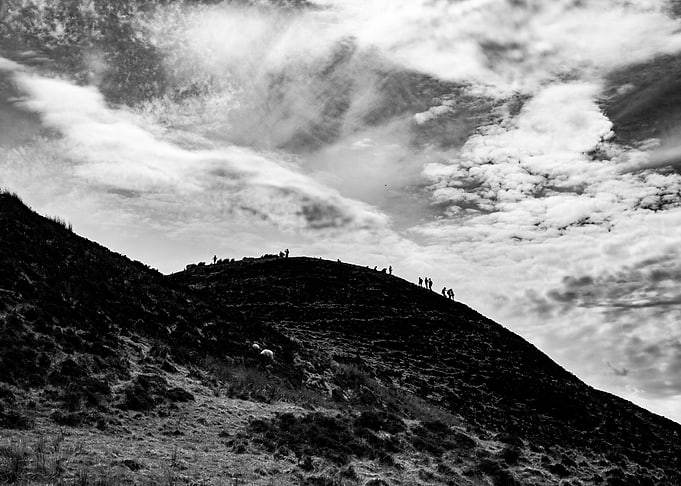 Black and White Hill