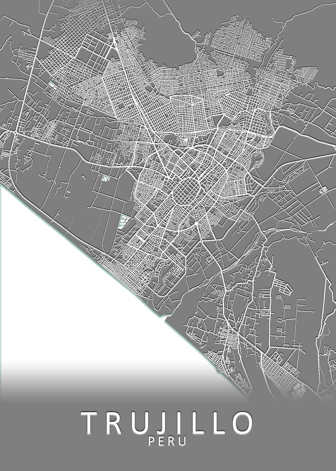 Trujillo Peru City Map