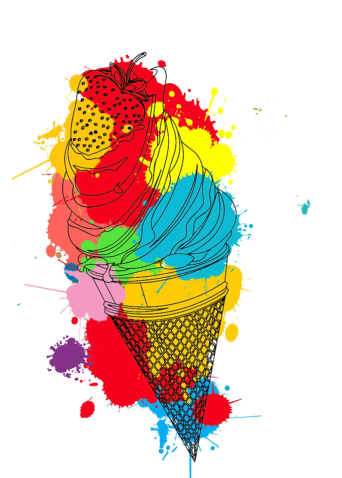 Lemon ice cream