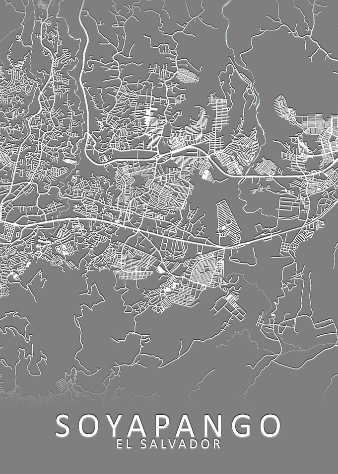 Soyapango El Salvador Map