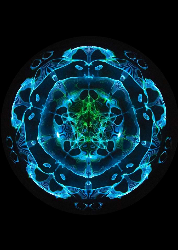 Fivefold pattern glyph 01
