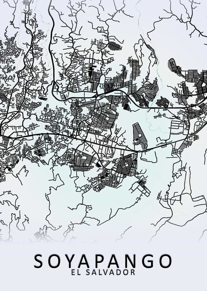Soyapango El Salvador Map
