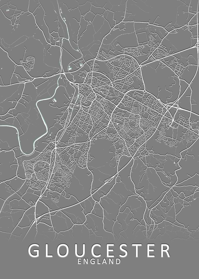 Gloucester England Map