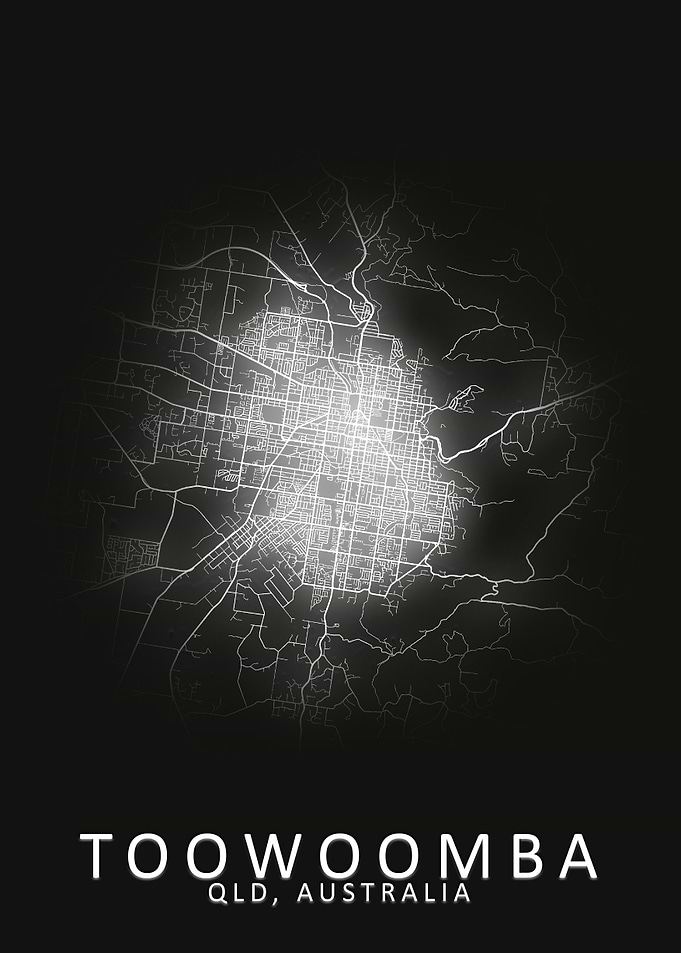 Toowoomba Australia Map