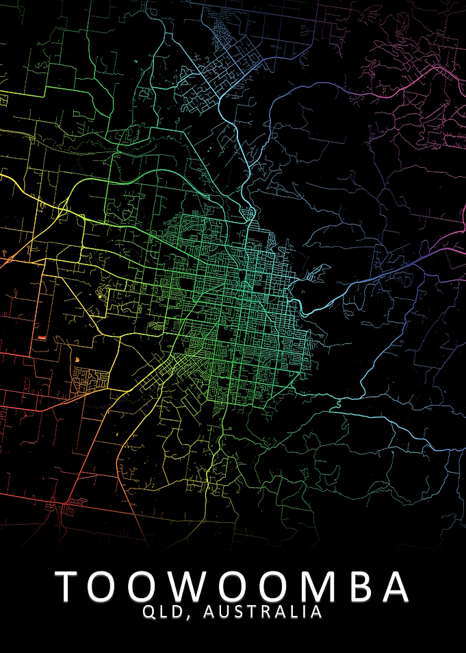 Toowoomba Australia Map