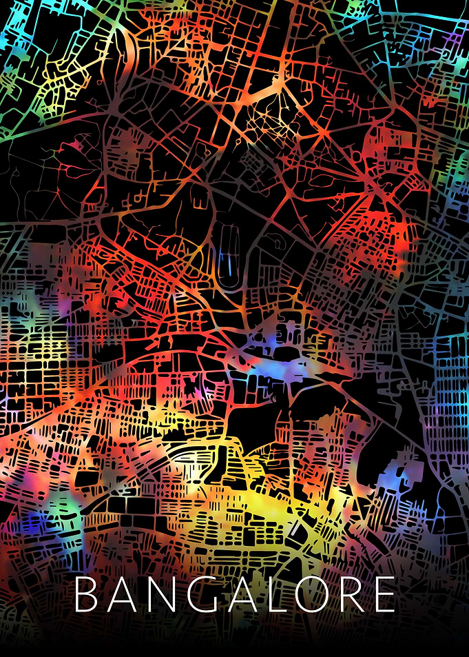 Bangalore City Street Map