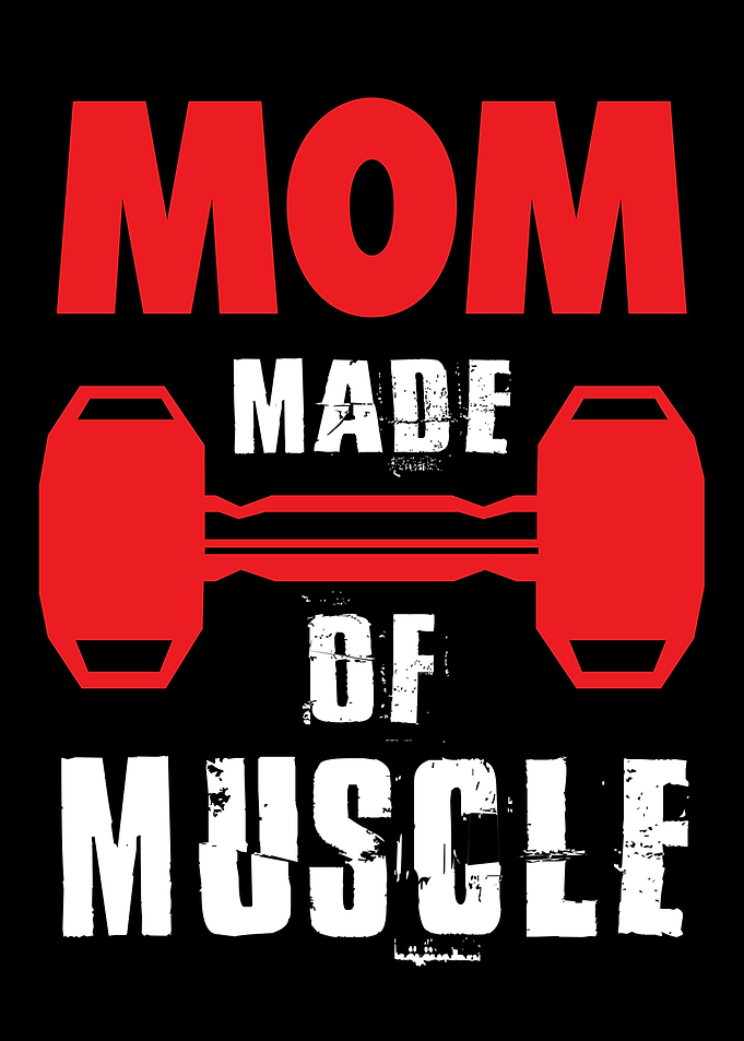 Mom made of muscle