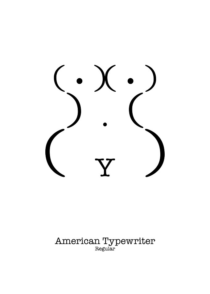 American Typewriter