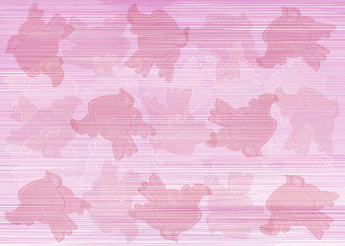 Birds in Pink