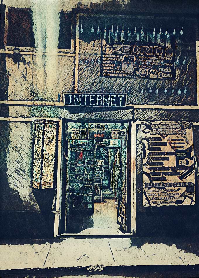 Internet arrived