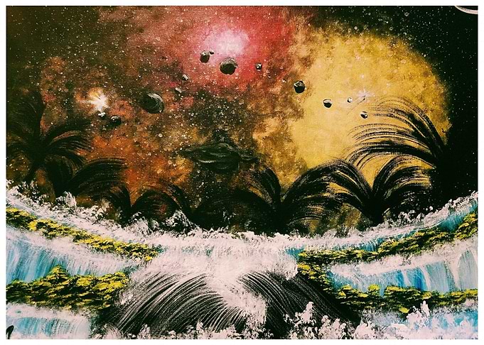 Space Painting 1 Print
