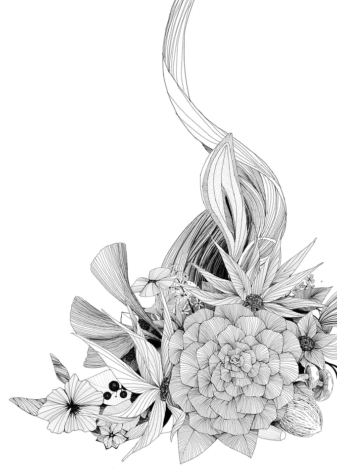 Garland of flowers