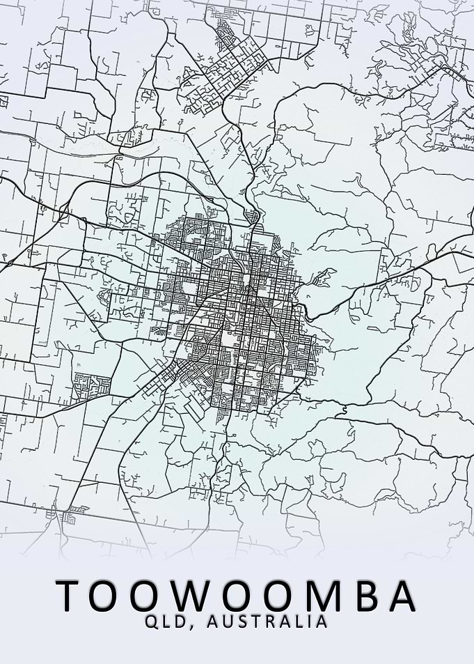 Toowoomba Australia Map