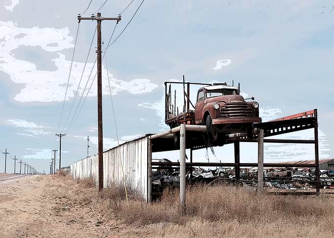 Scrap yard