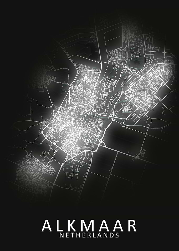 Alkmaar Netherlands Map