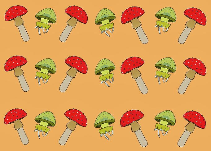 Mushroom and Jellyfish