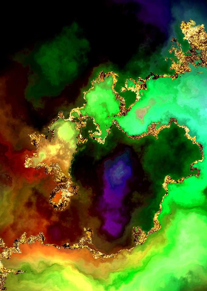 1 of 100 Nebulas in Gold