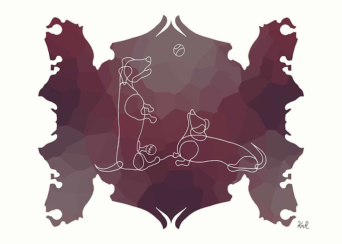Dachund Line Doodle 00