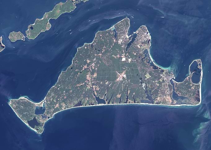 Marthas Vineyard Map
